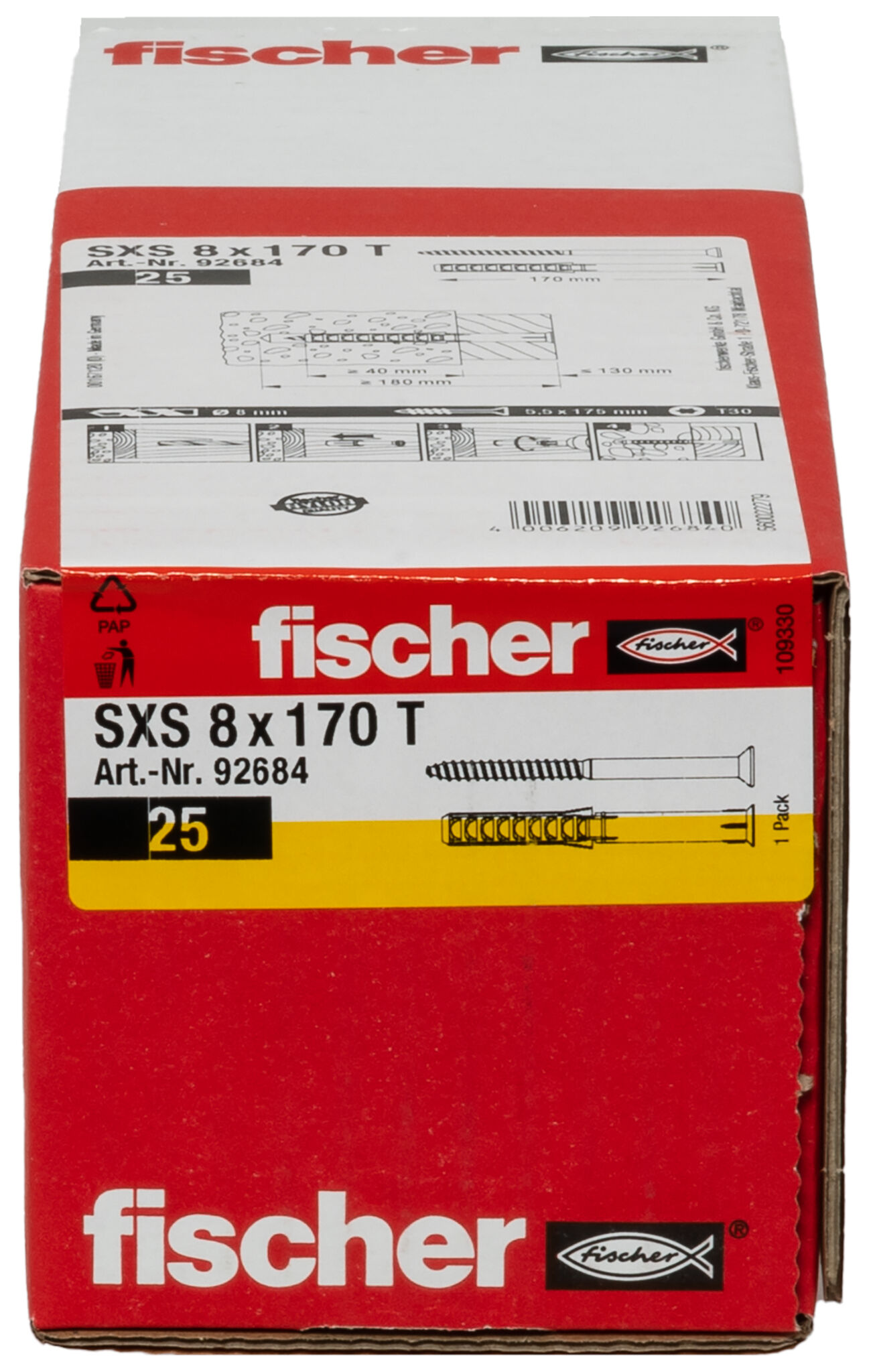 fischer Frame fixing SXS 8 x 170 T